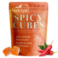 Winyel Spicy Cubes Men's Wellness Gummies - 30 Count | Peach Flavor